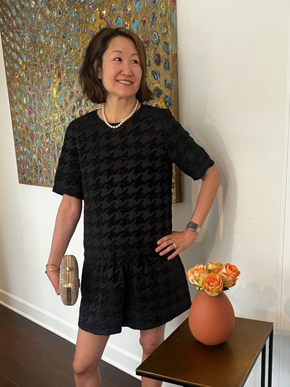 Essentiel Antwerp Karlitito short sleeve dress